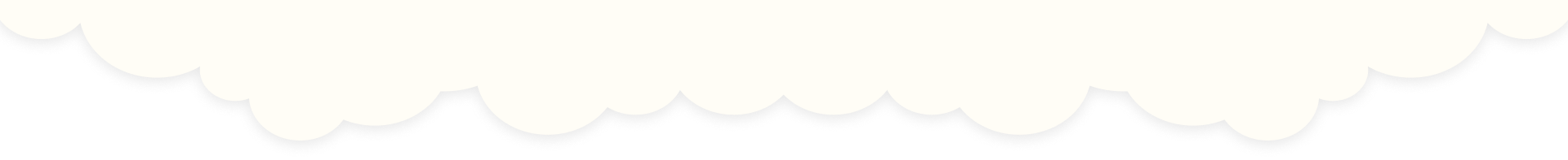 Scalloped white border on black background.
