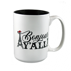 Bonjour Y'all Mug 15 Oz